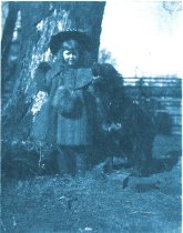 Girl with dog